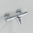 Chrome Bathroom Faucet  Bathtub Facuet  Wall Mounting Cold and Hot Shower Faucet