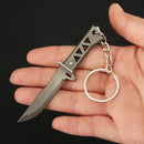 Valorant Weapon Keychain Reaver Karambit Vandal Prime Champions Skins Samurai Sword Pocketknife Weapon Model Gifts Toys for Boys