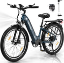 HITWAY 26X3.0 City Electric Bike Penelec W City cruister E boat 48V 18Ah Replaceable Battery 55-80Km 7 Speed switch E Ke