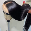 Peruvian 250% Density 32 34 inch 13x6 HD Lace Front Human Hair Wigs Straight Raw 13x4 Frontal Wigs Women Glueless Closure Wig