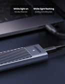 UGREEN M.2 NVMe/SATA SSD Enclosure 20Gbps USB-C 3.2 Gen2 External Enclosure Supports M and B&M Keys 2280 SSD Aluminum Shell