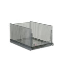 Large Capacity Foldable Storage Box Plastic Clothes Organizer Transparent Home Storage Trunk for Clothes Sundries Organizer