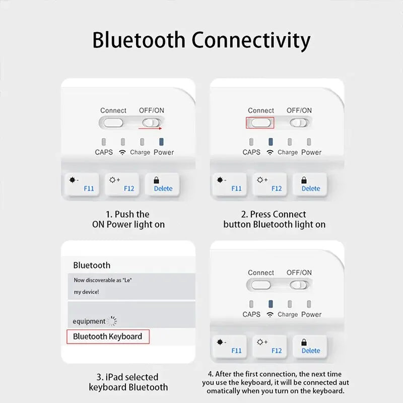 Bluetooth Wireless Keyboard Mouse For ipad Phone Tablet Portable Bluetooth Keyboard and Mouse For Samsung Xiaomi Huawei Android