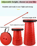 Outdoor Furniture Retractable  Picnik Portable Stool Lounge Folding Chair Extension Camping  Foldable Convenient Fishing Chair