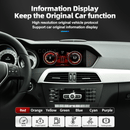 8.8" Display Touch Screen Android Radio Car Head Unit For Mercedes C Class W204 2011-2014 BT WIFI GPS Navi Wireless Carplay Auto