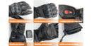 The Winter Sentinel | Genuine Leather Heated Motorcycle Gloves — Rechargeable, Waterproof