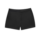 HH Summer Women Solid Square Collar Single Breasted Vest-style Sleeveless Top+High Waist Zipper Side Pocket Mini Shorts Suit