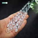 10/12pcs Christmas Simulation Ice Xmas Tree Pendant Ornament Clear Icicles Winter Party New Year Navidad Home Decor Natal Noel