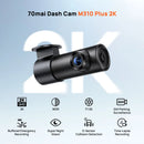 70mai M310 Plus 2K Dash Cam 1440P 143° FOV Night Vision Smart Voice Control 24H Parking Guard Car DVR Camera Mini Easy Install