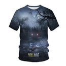 2023 Hot Sale Game Residents Village Evils 3D Printed Men T-shirt Fashion Casual Summer Oversized Short Sleeve Cool T Shirt