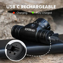 SOFIRN HS21 SFT40 2000lm EDC Red Headlight 18650 USB C Flashlight 6000K Powerful with Infrared Sensor New