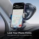 Joyroom Phone Holder Mount for Car Strong Suction Hands-Free Universal Cell Phone Mounts for Dashboard/Windshield 360° Rotation
