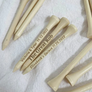 Personalized Golf Tees Custom Engraved Golf Tees Wooden Ball Stud Wedding Gift Favors Father's Day Gift Natural Wood
