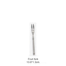 Retro Scrub 304 Stainless Steel Flatware Kitchen Cutlery Set Steak Knife Fork Spoon Set Dessert Fork Vintage restaurant Cutlery