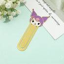 Cute Hello Kitty Series Bookmarks Metal Book Page Holders Anime Fans Collection Gift for Book Lovers Book Accessories