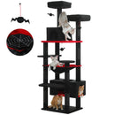 The Savannah | Multi-Level Cat Tree Tower with Scratching Posts & Condo