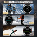 The Trail Sentinel | 2026 Outdoor Smart Watch — HD AMOLED, 10ATM Waterproof, 100+ Sports Modes