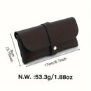 Cute Portable Sunglass Case - Pu Leather Soft Sunglasses Case Easy To Use Eyeglasses Case Pouch