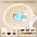 3in1 Cooling Laser Hair Removal for Women Rejuvenation Acne Remove 3 Lamp Caps At-home Bikini Trimmer for Men IPL Epilator