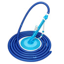 Swimming Pool Cleaner Auto Swimming Pool Cleaner with 10pcs Durable Hose Suit for In Ground Pool with Pump XH