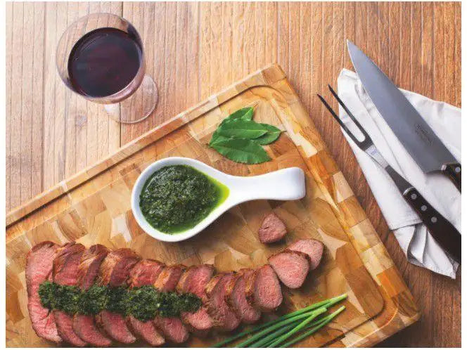 Teak Tramontina Rectangular Wood Barbecue Board