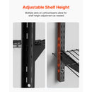 The Vertical Arsenal | Heavy-Duty 3-Tier Wall-Mounted Steel Garage Shelving