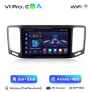Junsun Wireless CarPlay Android Auto Car Radio for Volkswagen VW Sharan SEAT Alhambra 7N 2012-2018 RDS GPS 4G WIFI autoradio