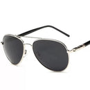 Aviation Metail Frame Quality Oversized Spring Leg Alloy Men Sunglasses Polarized Design Pilot Male Sun Glasses Driving