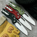 MSI-1 High Hardness Pocket Knife with 440c Blade Nylon Fiber Handle High Hardness Sharp Outdoor Camping Foldable Portable Knife