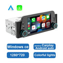 ESSGOO 5 Zoll Kabelloses Carplay Autoradio 1Din MP5 Player Autoradio Stereo Touchscreen 1280x720 Universal Multimedia Player