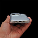 Clear Slim Silicone Bumper For iphone 15 Pro Max Plus 14 13 12 Screen Camera Protective Frame Soft Mobile Phone Case