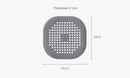 Silicone Sink Strainer, Shower Drain Plug Hair Catcher, Bathtub Kitchen Sink Filter Screen Bathroom Accessories