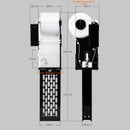 VASTOCEAN Filter Bag Version Fish Tank Filter Cloth Filter Paper Roller Automatic Wet & Dry Separation Explosion Proof Punching