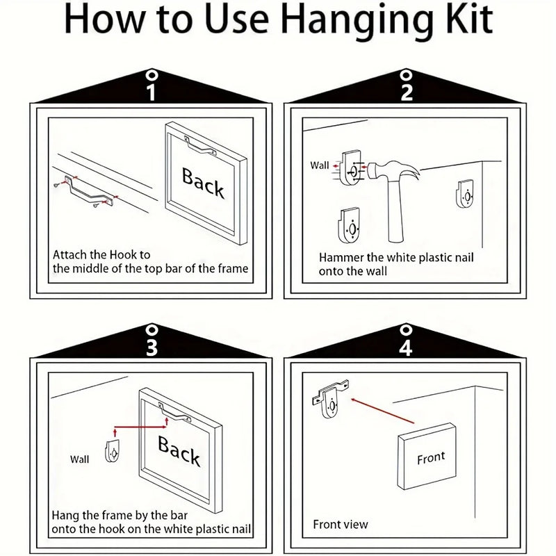 Coffee art canvas print, mural decoration, suitable for living room bedroom and hallway, 1.5 inch thick pine solid wood frame