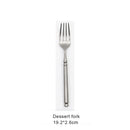 Retro Scrub 304 Stainless Steel Flatware Kitchen Cutlery Set Steak Knife Fork Spoon Set Dessert Fork Vintage restaurant Cutlery