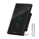 WiFi EU Interruptor De Luz Inteligente 120 Tipo Painel De Toque De Parede Sem Neutro interuptor inteligentes wifi switch
