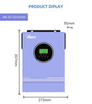 Helios Vector Pro | Pure Sine Wave Hybrid Solar Inverter (3.6KW–6.5KW MPPT)