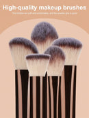 3pcs Makeup Brush Set, Including Angled Eyeliner Brush, Eyebrow Brush, And Ultra-Fine Eyeshadow Brush, Makeup Brush Set, Makeup Brush Kit, Makeup Brush Set, Full Makeup Brushes, Makeup Brush Set, Complete Makeup Tools, Makeup