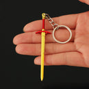 New Baldur Gate 3 Heros Weapon Keychains Metal  Great Sword Model Backpack Pendant Anime Game Decoration Friends Gifts