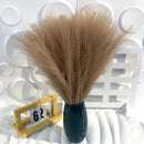 10/20PCS Fluffy Pampas Grass Flower Boho Decor Fake Plant Reed Simulated Wedding Christmas Party Home Decor Diy Bouquet Decor