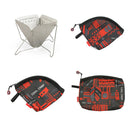 Stainless Steel Coffee Filter Paper Rack Portable Folding Coffee Dripper Tea Holder Storage Bag Camping Equipment