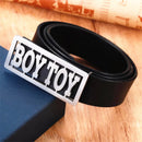 Personalised Men's Belt Buckle Custom Bold Name Belt Buckle Stainless Steel Jewelry for Best Man Groomsman Gift Father's Day