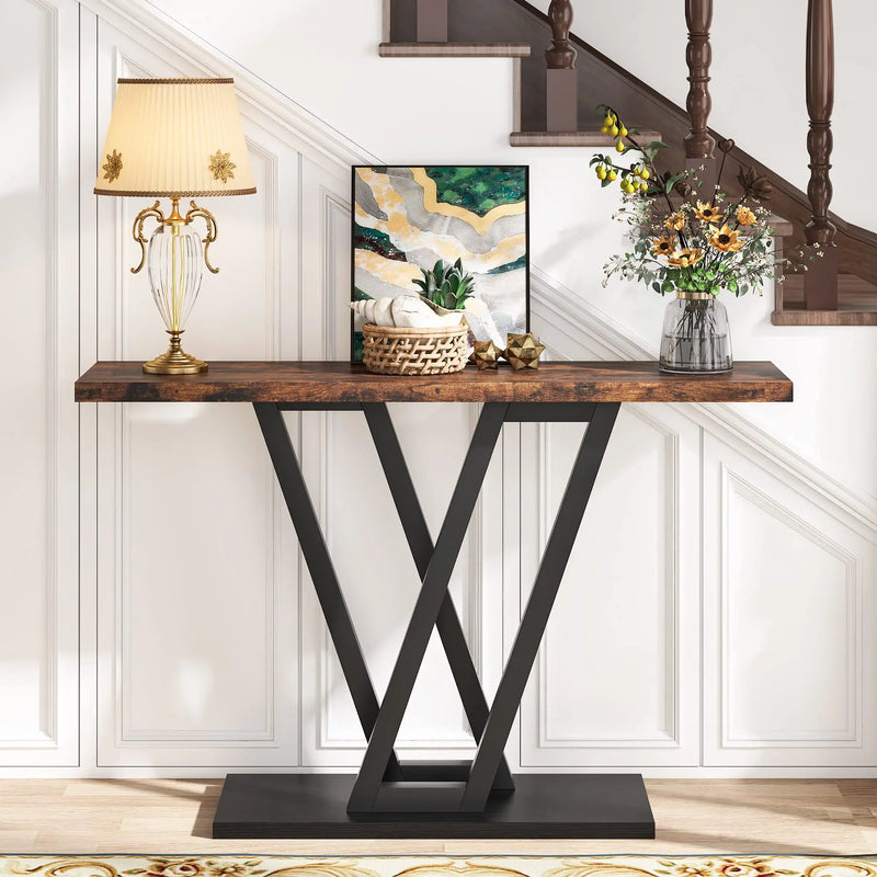 Tribesigns Console Tables Industrial Entryway Hallway Table Drop Shipping