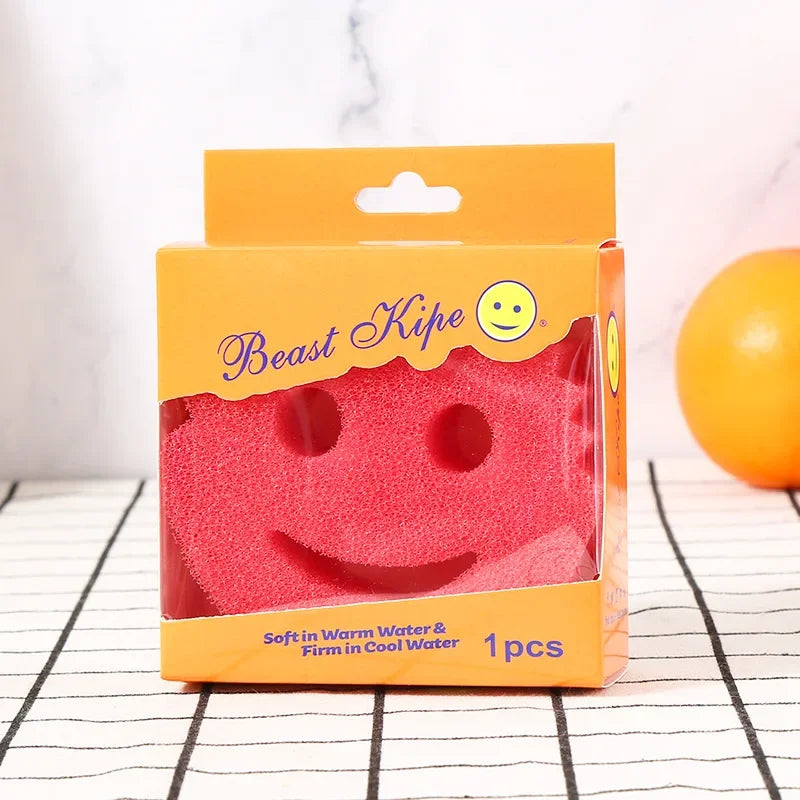 1/2/3PCS Dishwashing Sponge Cloth Strong Scouring Pad Miracle Sponge Household Kitchen Bathroom Migic Cleaning Wipe Sponges