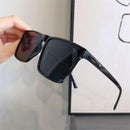 Herren Business Fahrbrille, quadratisch, Acetat, winddicht, Sonnenbrille, Retro Sonnenbrille, Herren Outdoor Sonnenbrille