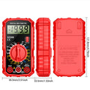 Digital Multimeter Voltage Resistance Meter LCD Voltage Current Detector High-Precision Multi-Function Tester Volt Amp Ohm Meter