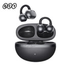 QCY Crossky C50 Clip On Earbuds Open Ear Wireless Bluetooth 6.0 Headphones 35H Playtime Earphones Comfortable for Fitness IPX5