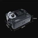 New 1500W Smoke Machine Fogger Color Changing Red Green Blue Full Color Triple RGB 24 LED 3 In 1 Colorful Fog Machine