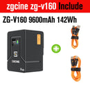 (DO Brazil) ZGCINE ZG-S200 V99 V Mount Battery V-Lock Lithium Battery Pack for Camcorder/Digitais/Video Lights/Monitors