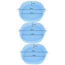 3Pcs/Lot Air Fryers Silicone Pot Chicken Basket Mat For AirFryer Oven Baking Tray Round Replacemen Grill Pan Accessories